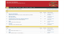 Desktop Screenshot of forum.motoguzziclubbohemia.cz